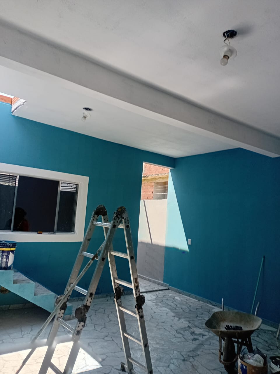 Pintura industrial interna e externa